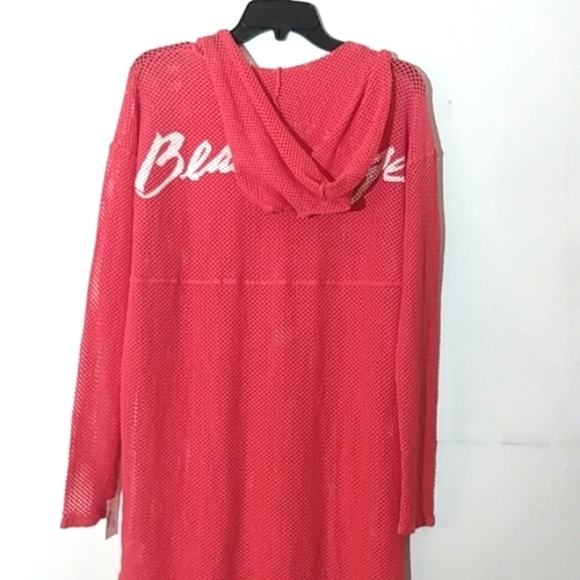 BEAU RIVAGE HOODED BEACH DRESS SWIMSUIT COVER SIZE SMALL NWT - Picture 9 of 12